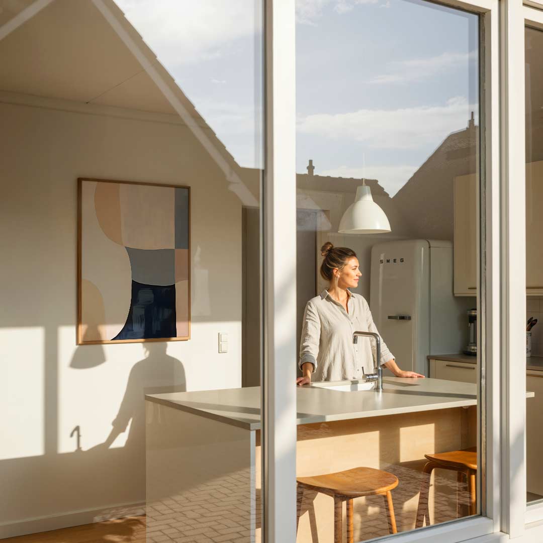 Abstracte Pastel Droom Poster-WallArtistic