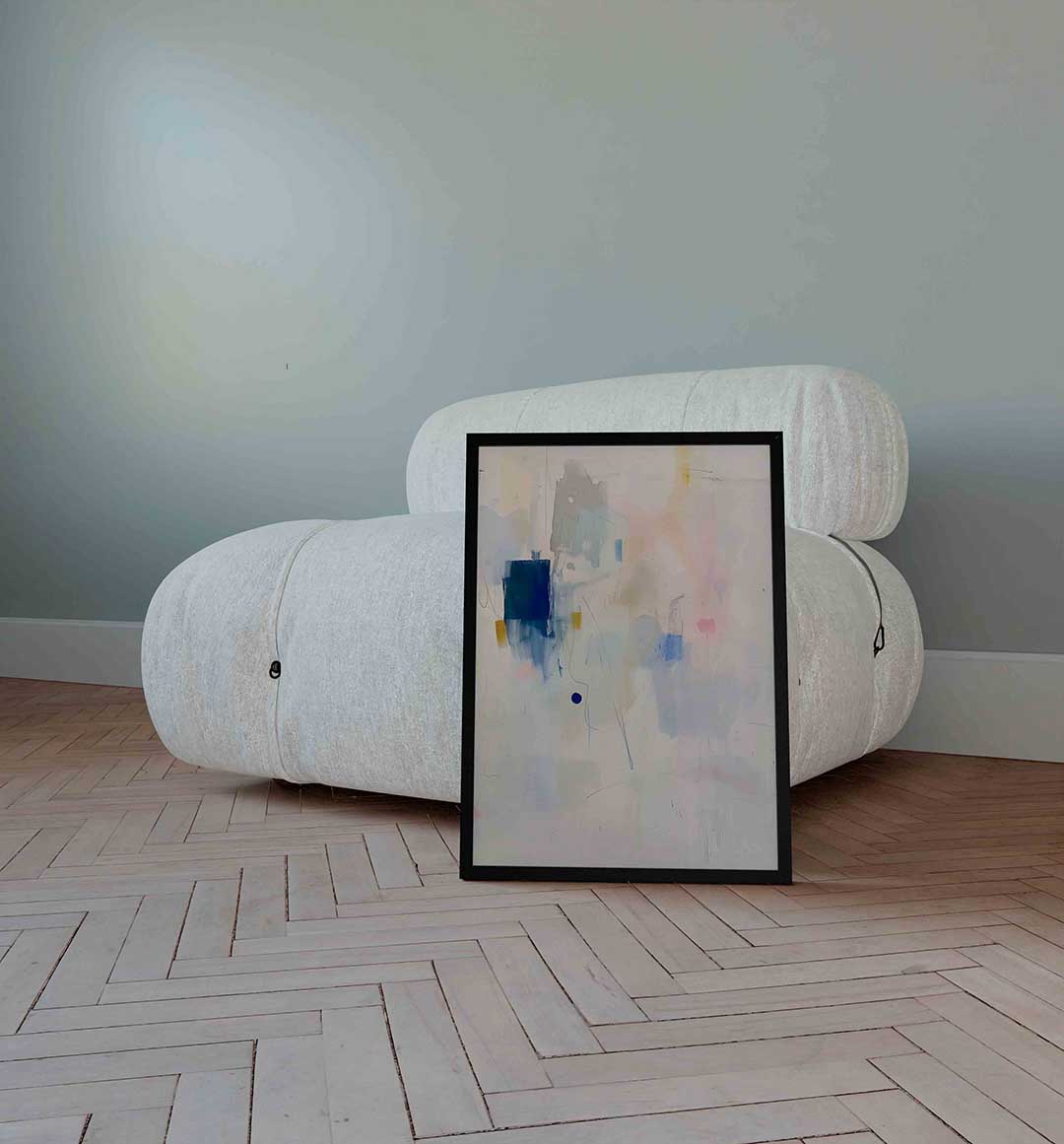Abstracte vormen en kleuren Poster