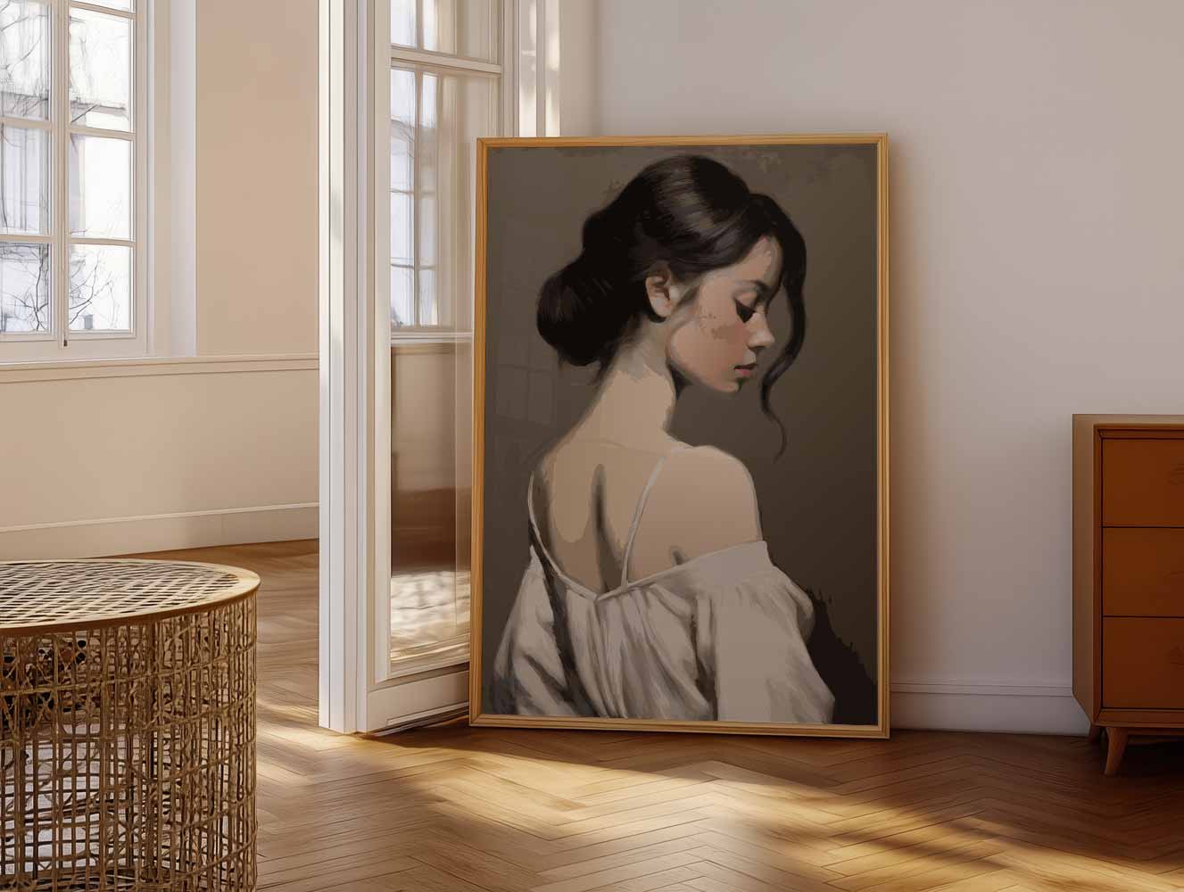 Elegante Vrouwelijke Stijl Poster
