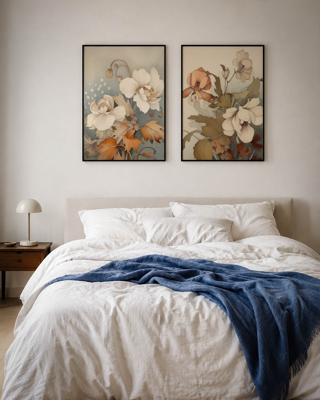 Bloemrijke sereniteit Posterset