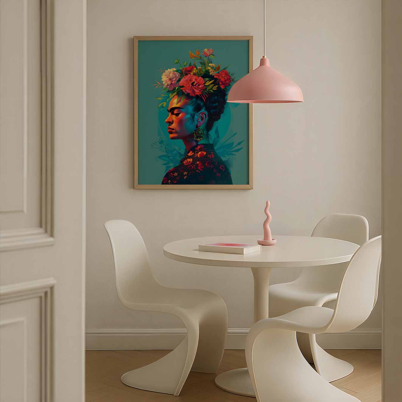 Bloemenportret Poster-WallArtistic