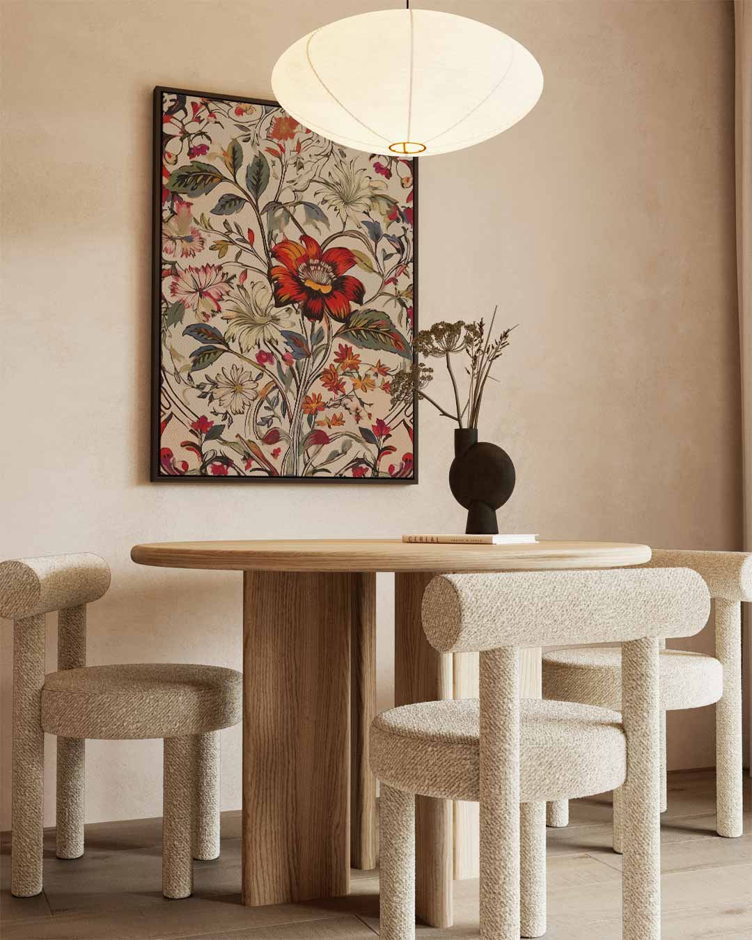 Bloemenpracht op Canvas Kunstwerk-canvas-dibond-plexiglas-wanddecoratie-WallArtistic