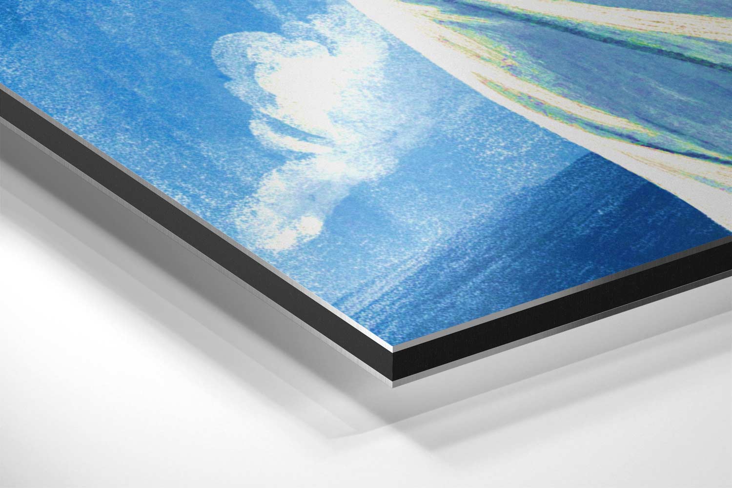 Zomerdroom aan Zee Kunstwerk-canvas-dibond-plexiglas-wanddecoratie-WallArtistic