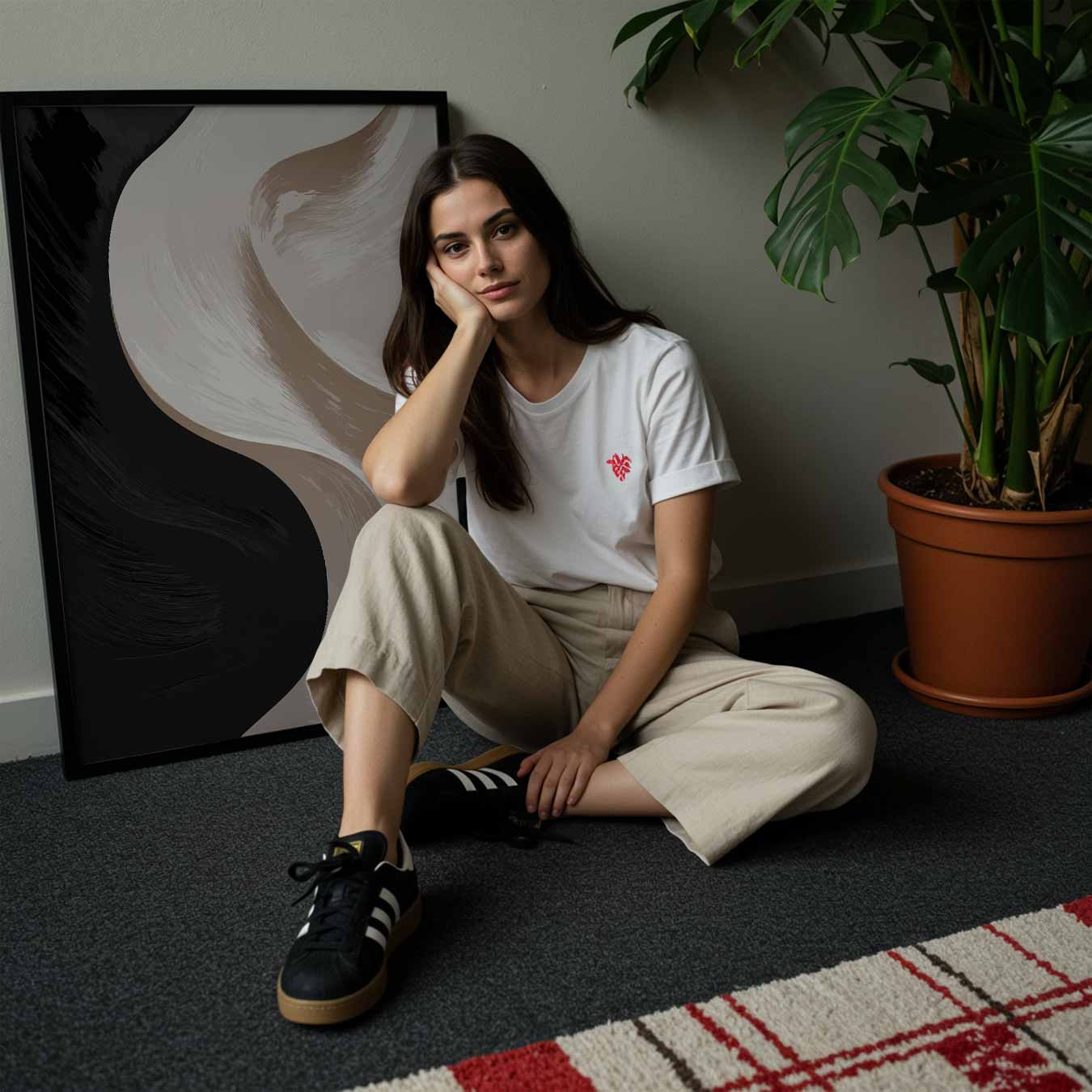 Abstracte Elegantie Poster-WallArtistic