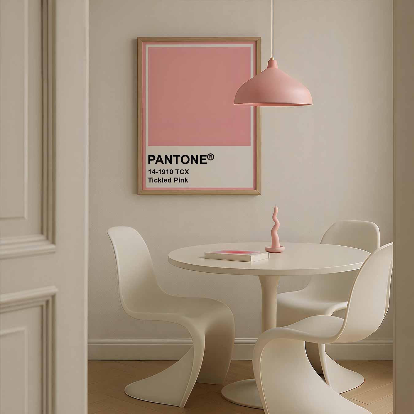 Zachte Roze Vibes Poster