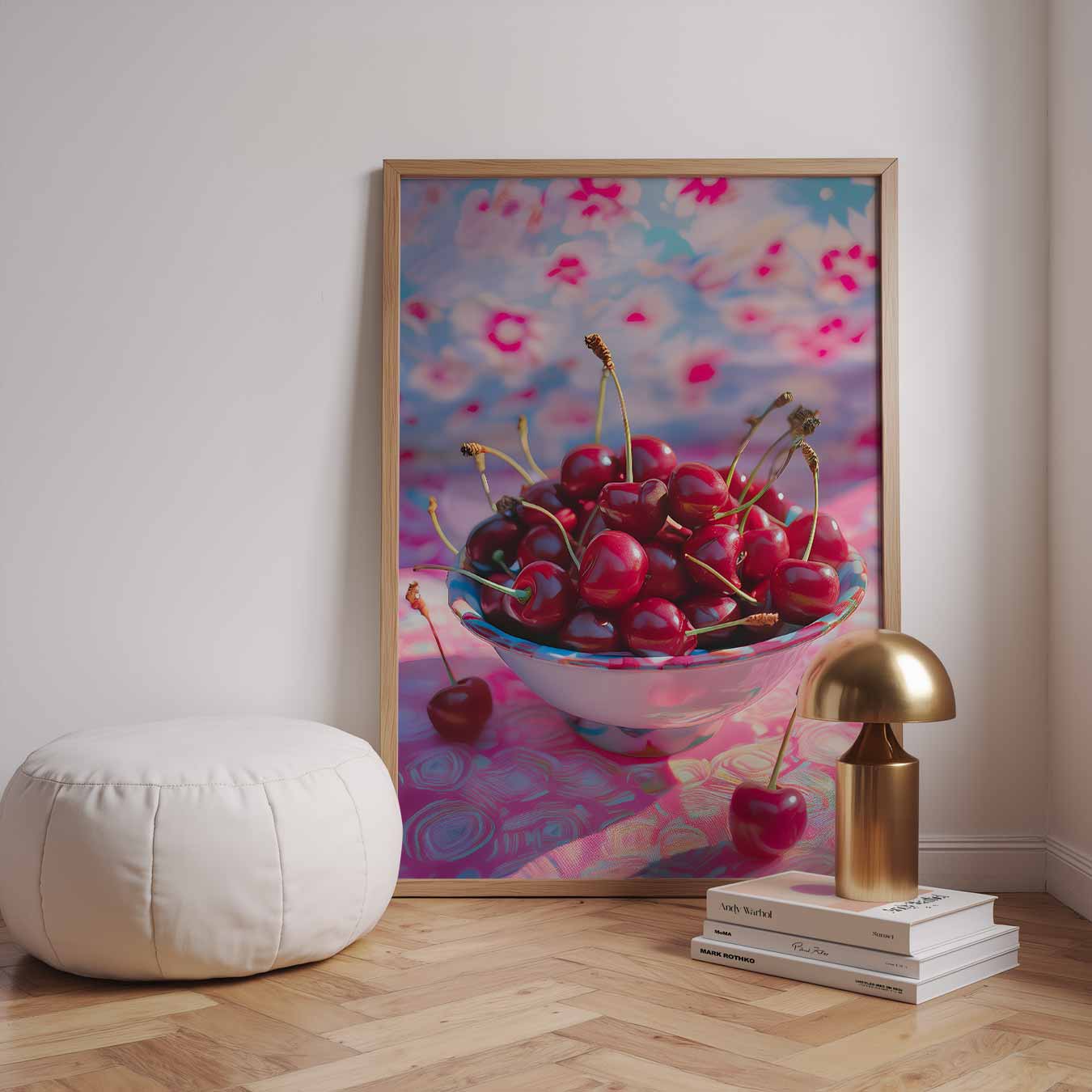 Zomerse Kersen Droom Poster-WallArtistic