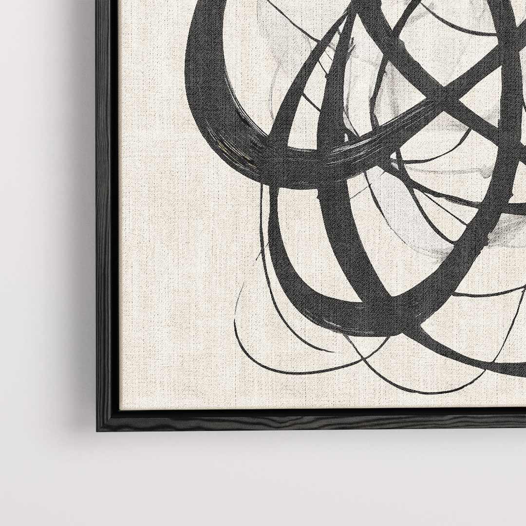 Dans van de Penselen Kunstwerk-canvas-dibond-plexiglas-wanddecoratie-WallArtistic