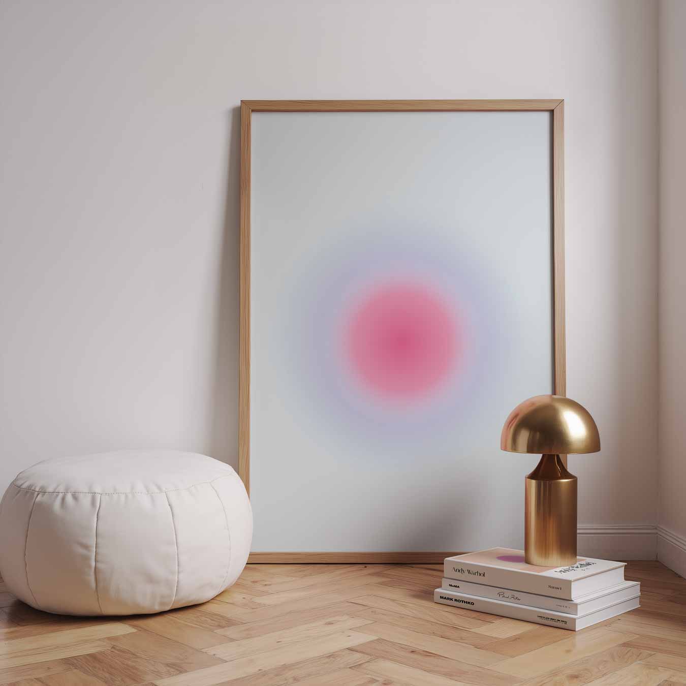 Dromerige Pastel Cirkel Poster