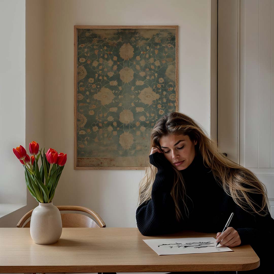 Bloemendroom Wall Art Poster-WallArtistic