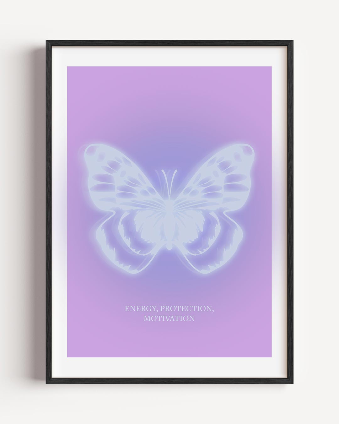 Dromerige Vlinder Inspiratieposter-WallArtistic