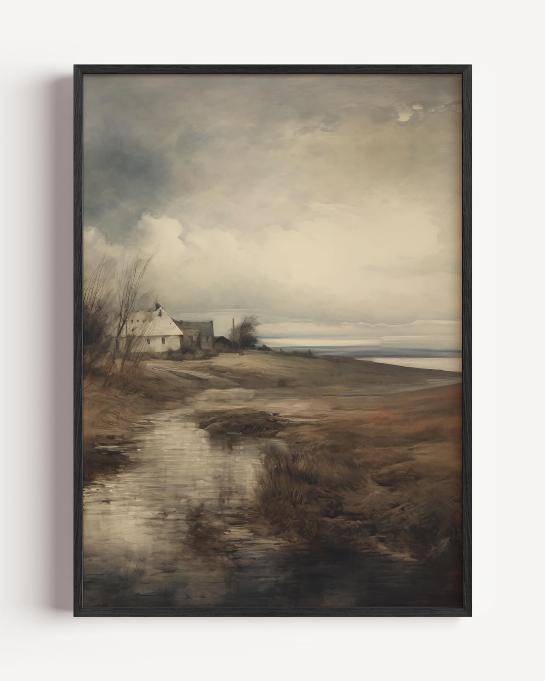 Rustieke Landschap Poster-WallArtistic