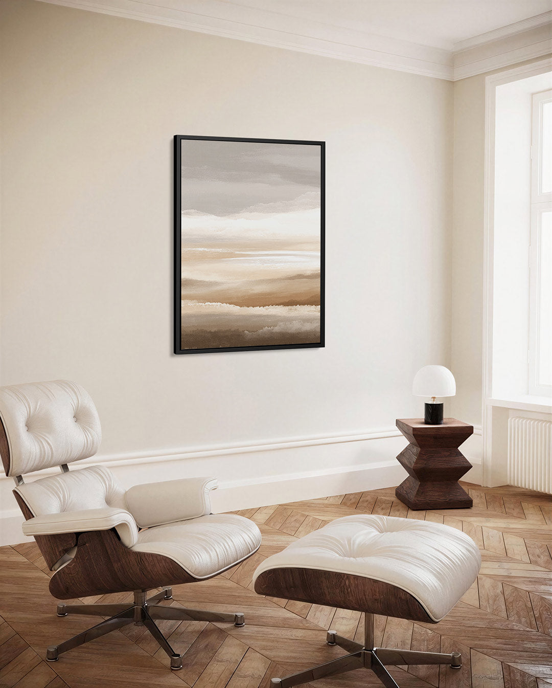 Zachte horizonten Kunstwerk