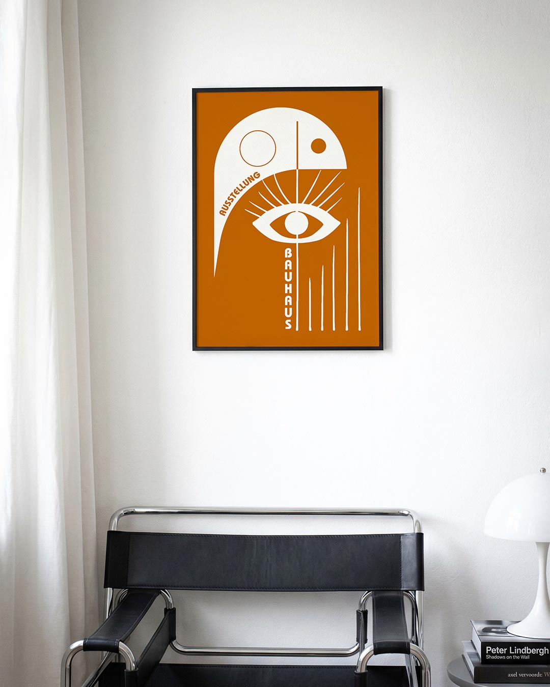 Oog en lijnen Poster