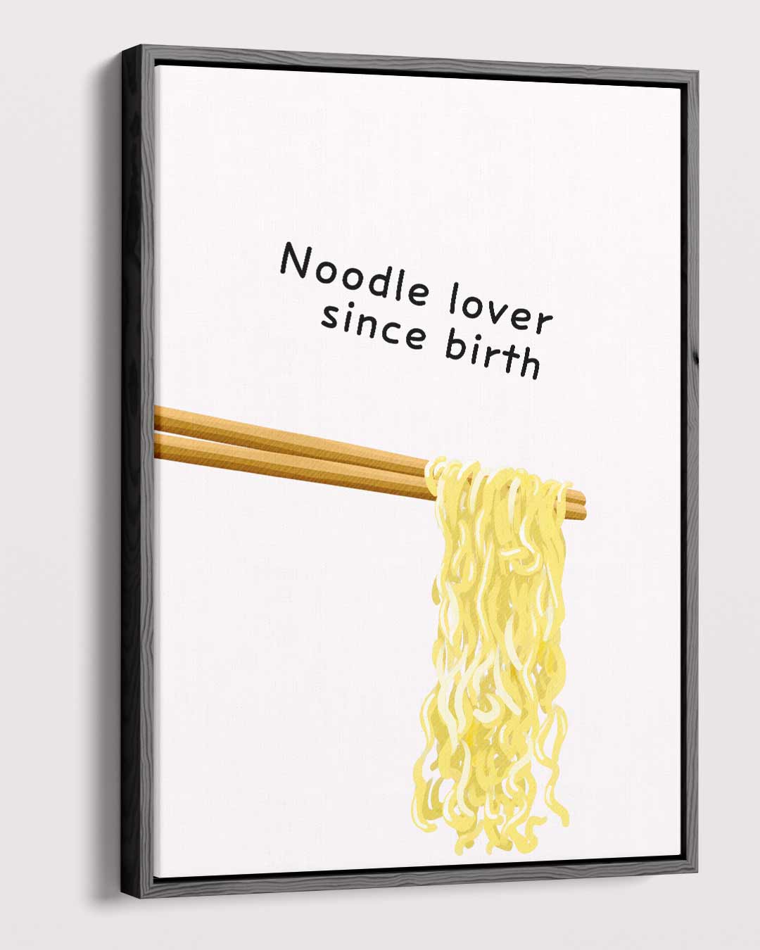 Noodle Lover Sinds Geboorte Kunstwerk-canvas-dibond-plexiglas-wanddecoratie-WallArtistic