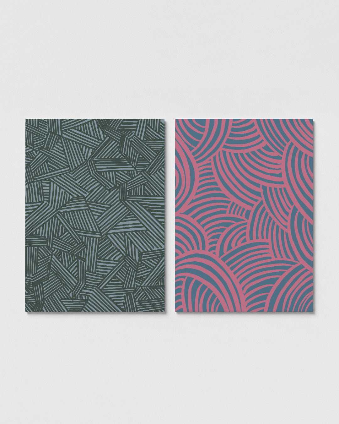 Lijnenspel chaos Posterset