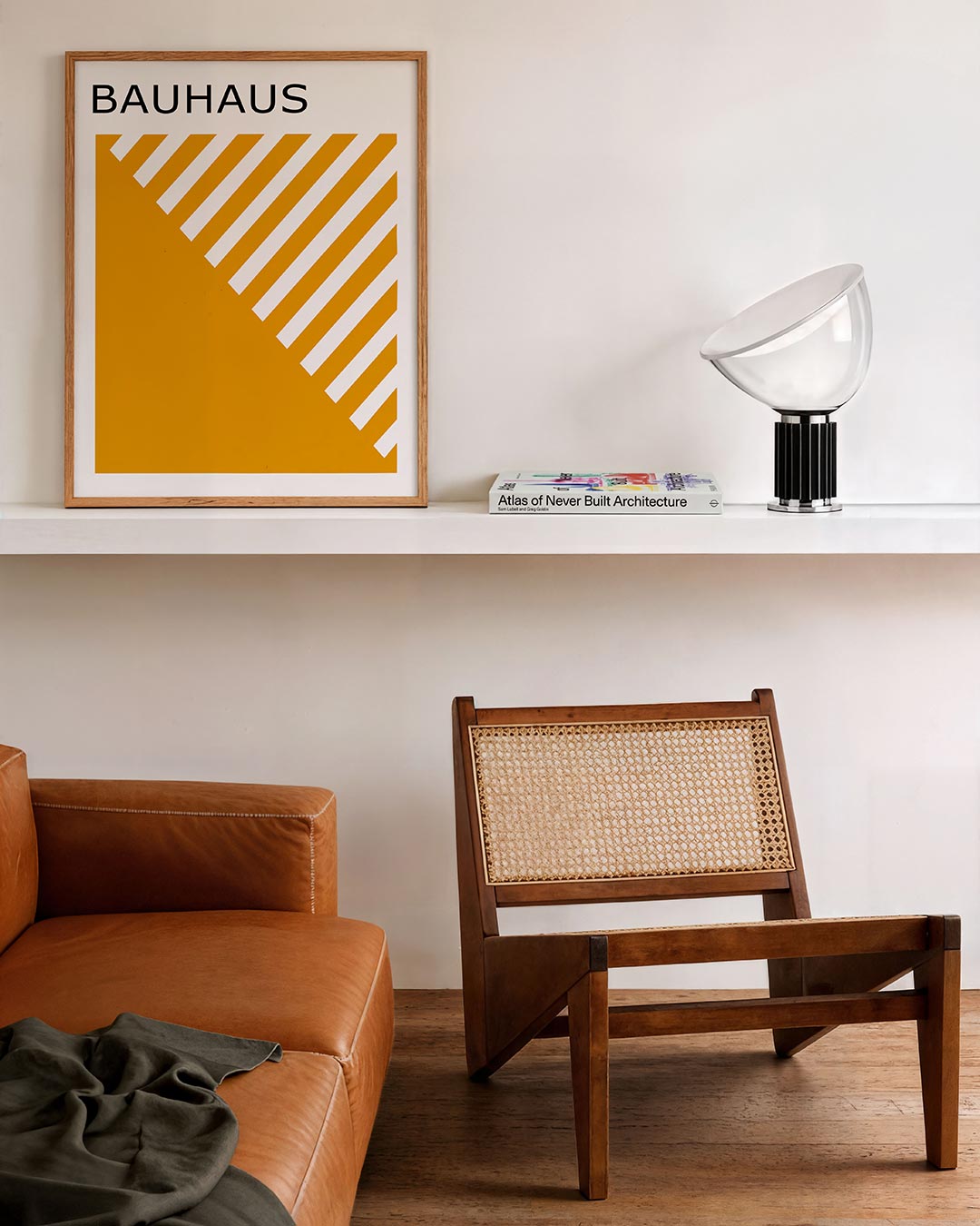 Diagonal lijnen Poster