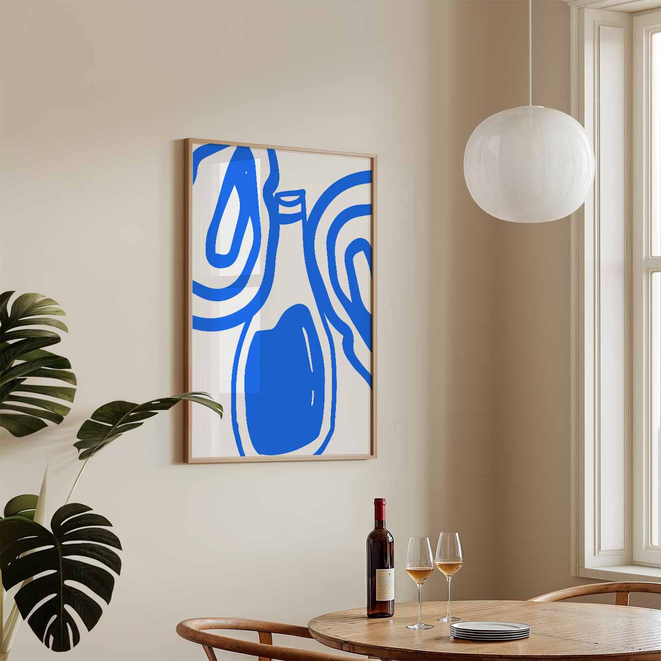 Abstracte Vormen Poster-WallArtistic