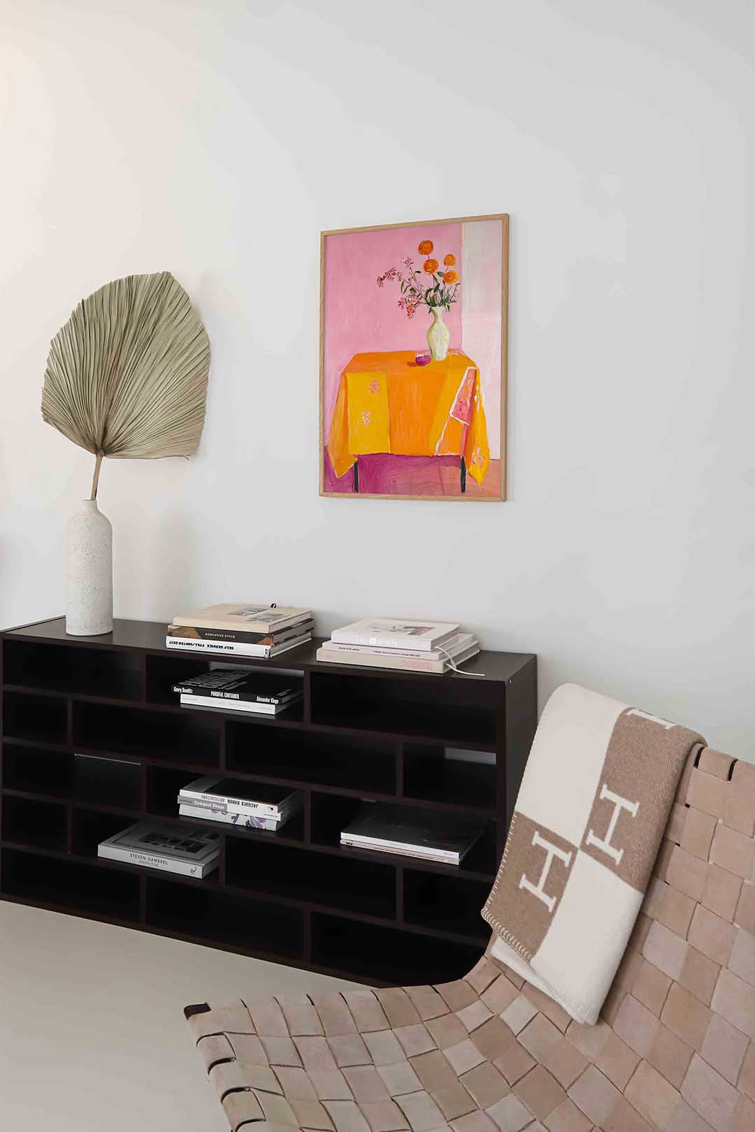 Bloemen op tafel Poster