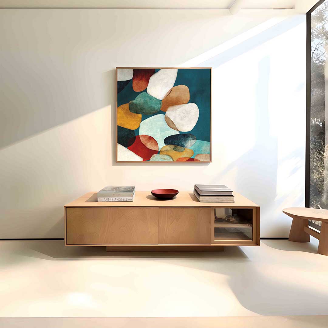 Abstracte vormen Poster