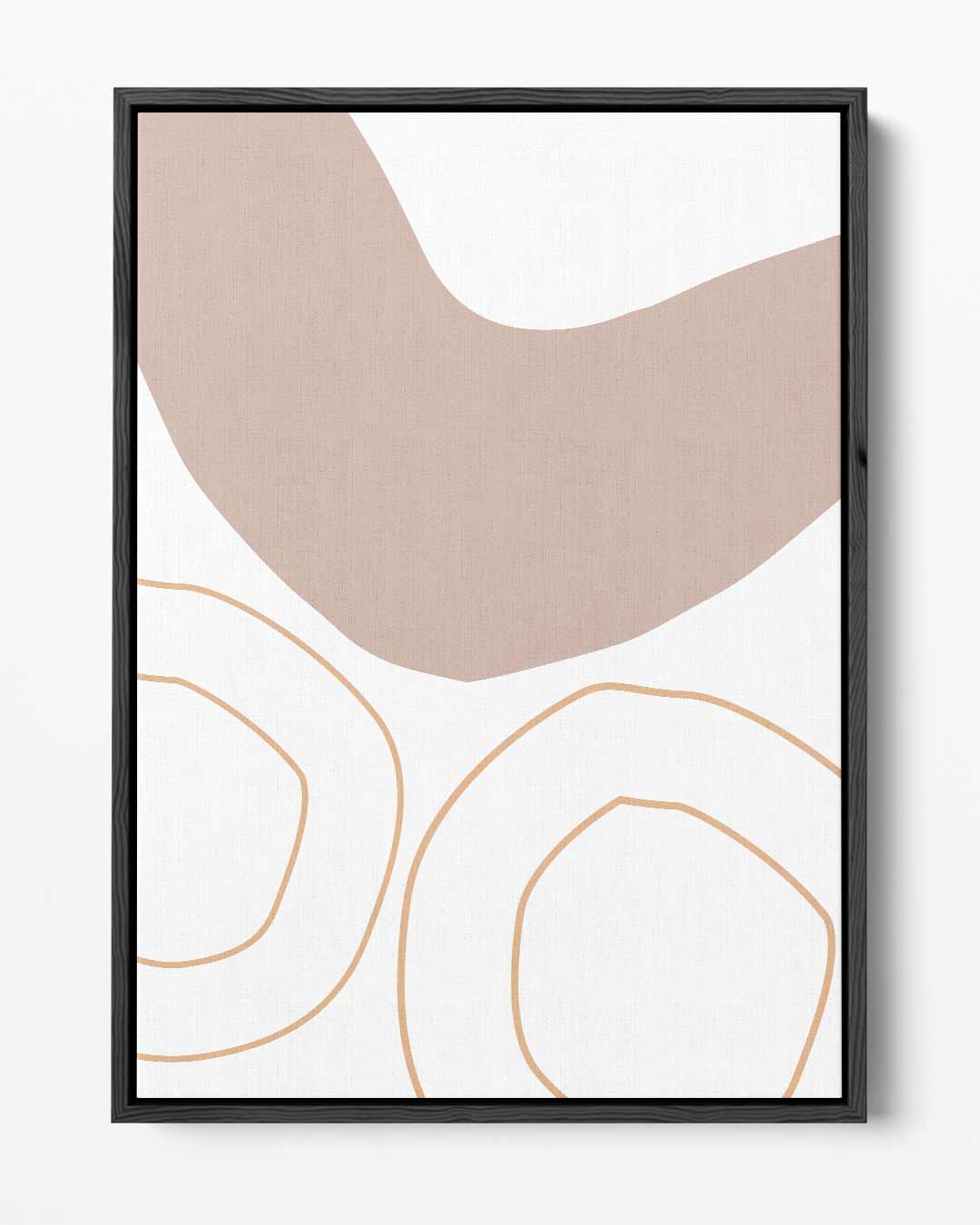 Organische Flow Wanddecoratie Kunstwerk-canvas-dibond-plexiglas-wanddecoratie-WallArtistic