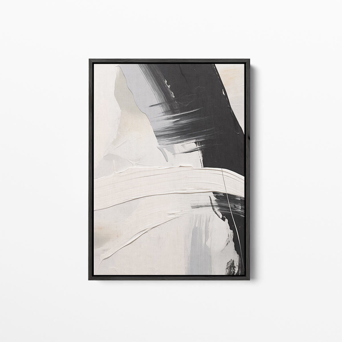 "Abstracte Minimalistische Expressie" Kunstwerk-canvas-dibond-plexiglas-wanddecoratie-WallArtistic