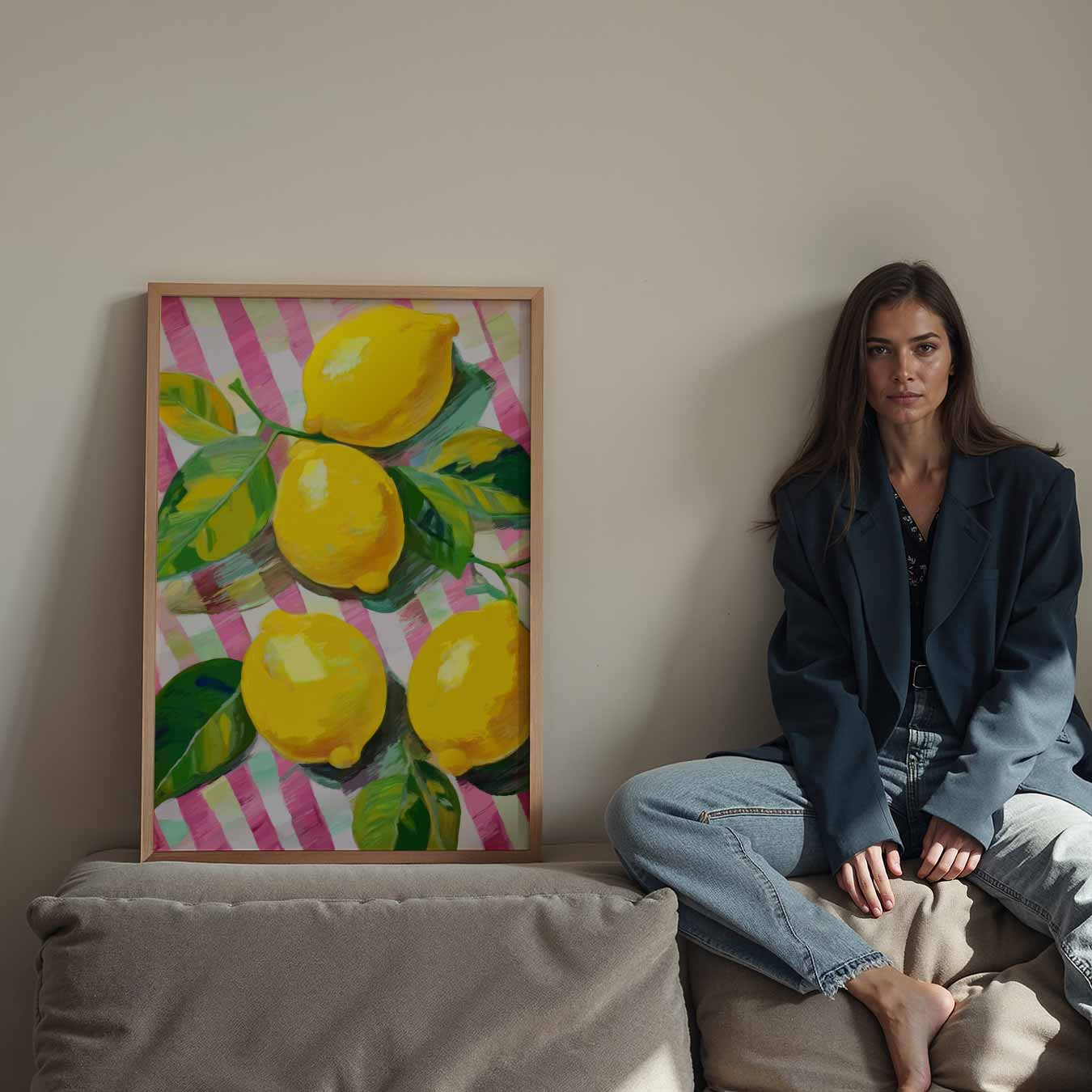 Zomerse Citrus Verrukking Poster-WallArtistic