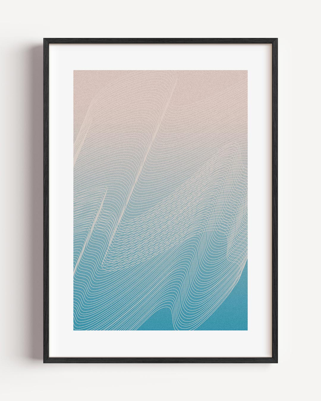 Golvende Pastel Dromen Poster-WallArtistic