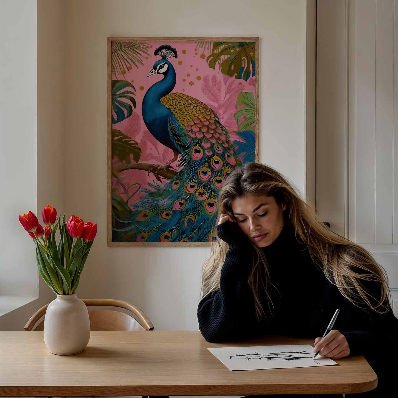Pauw Paradijs Poster-WallArtistic
