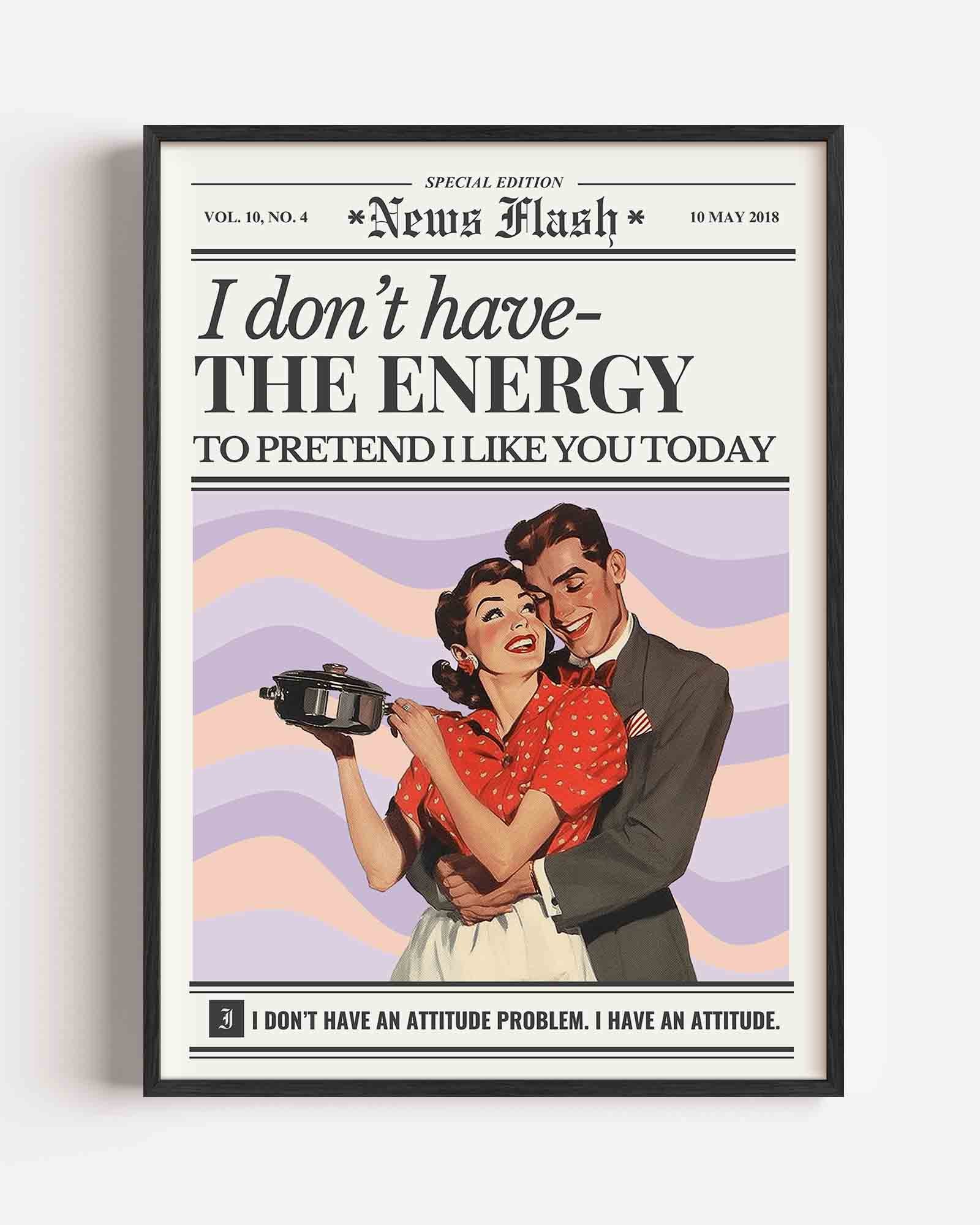 Retro koppel Poster