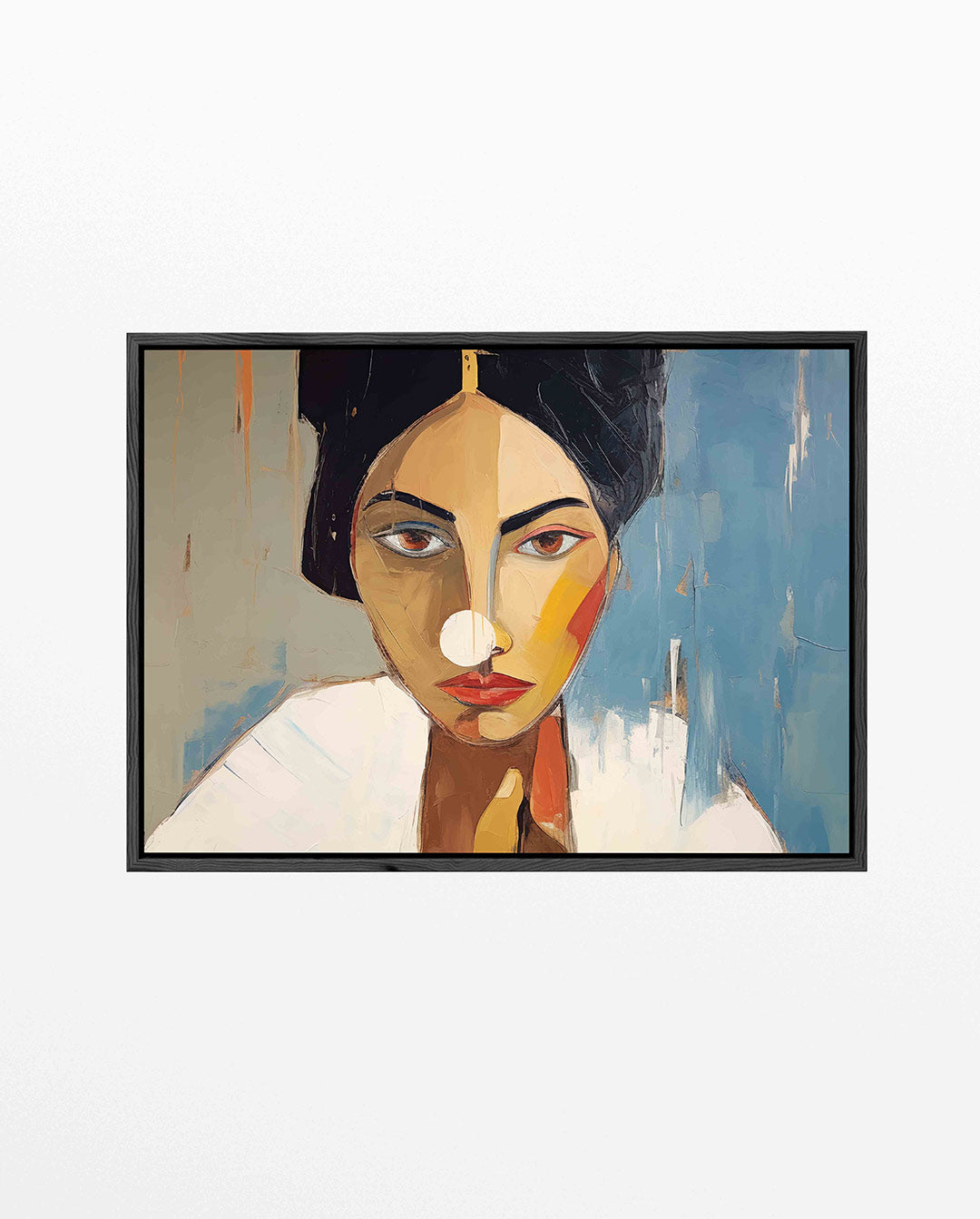 Portret compositie Kunstwerk