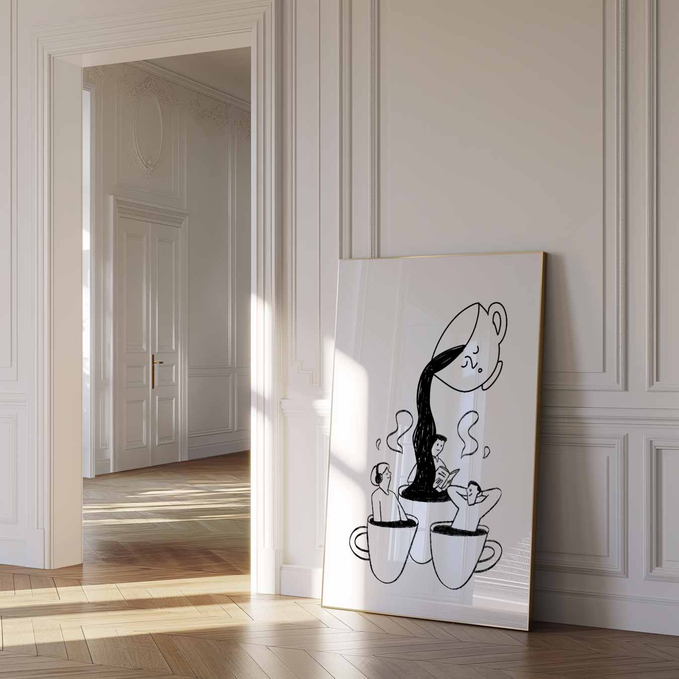 Koffie Ochtend Genot Poster