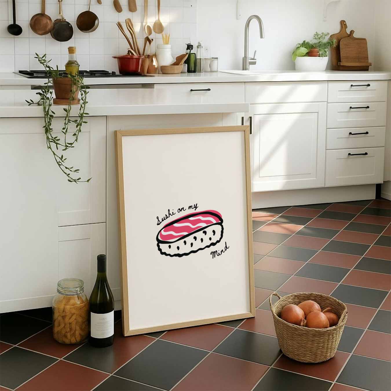 Sushi Liefde Poster-WallArtistic