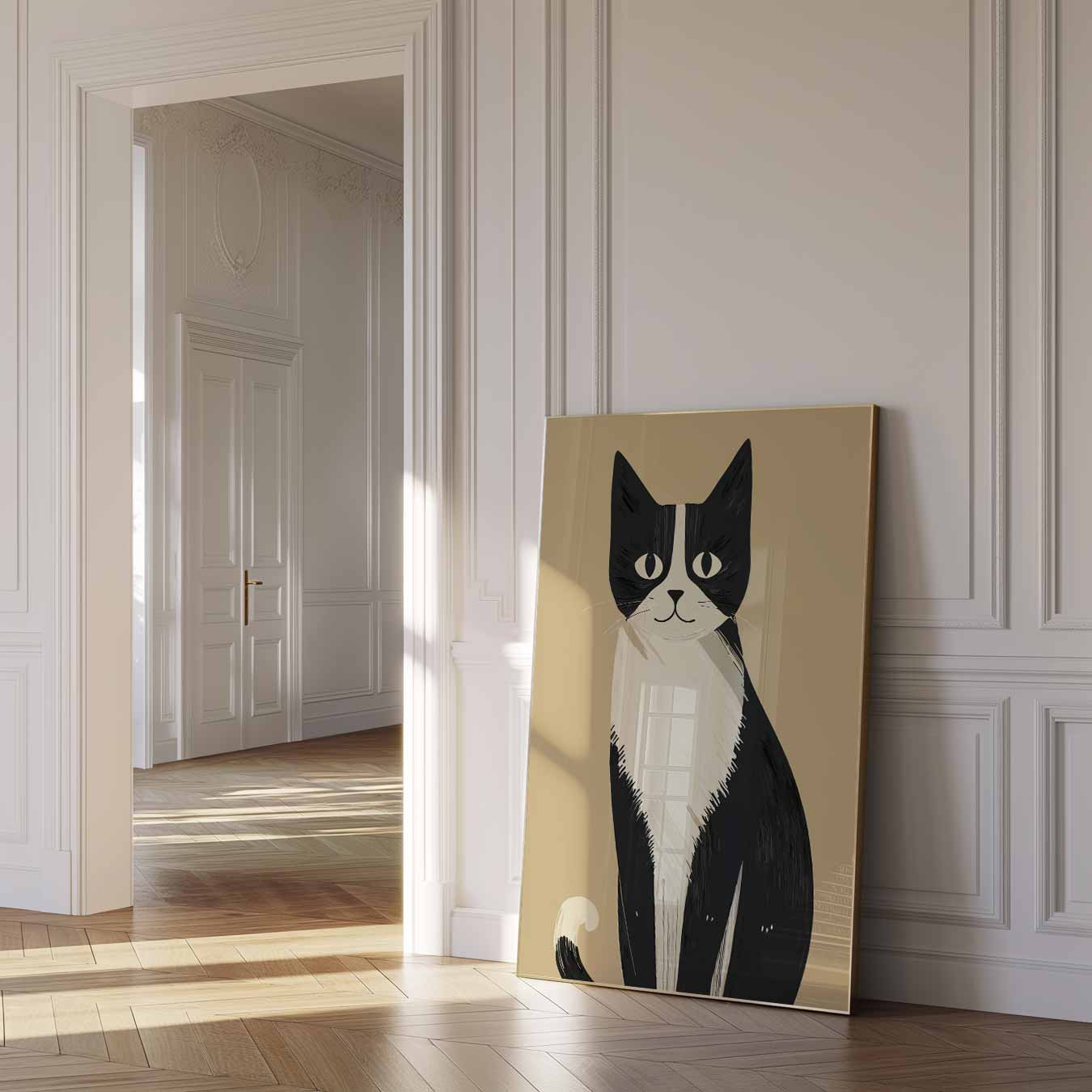 Schattige Kat Poster-WallArtistic