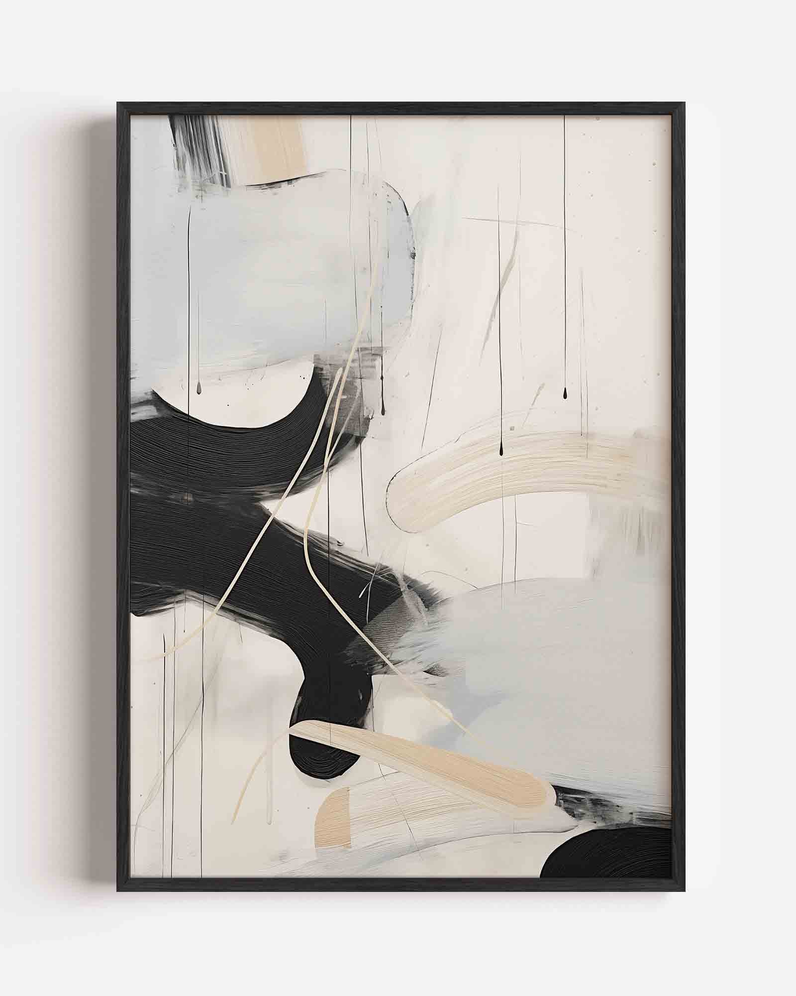 Abstracte vormen Poster