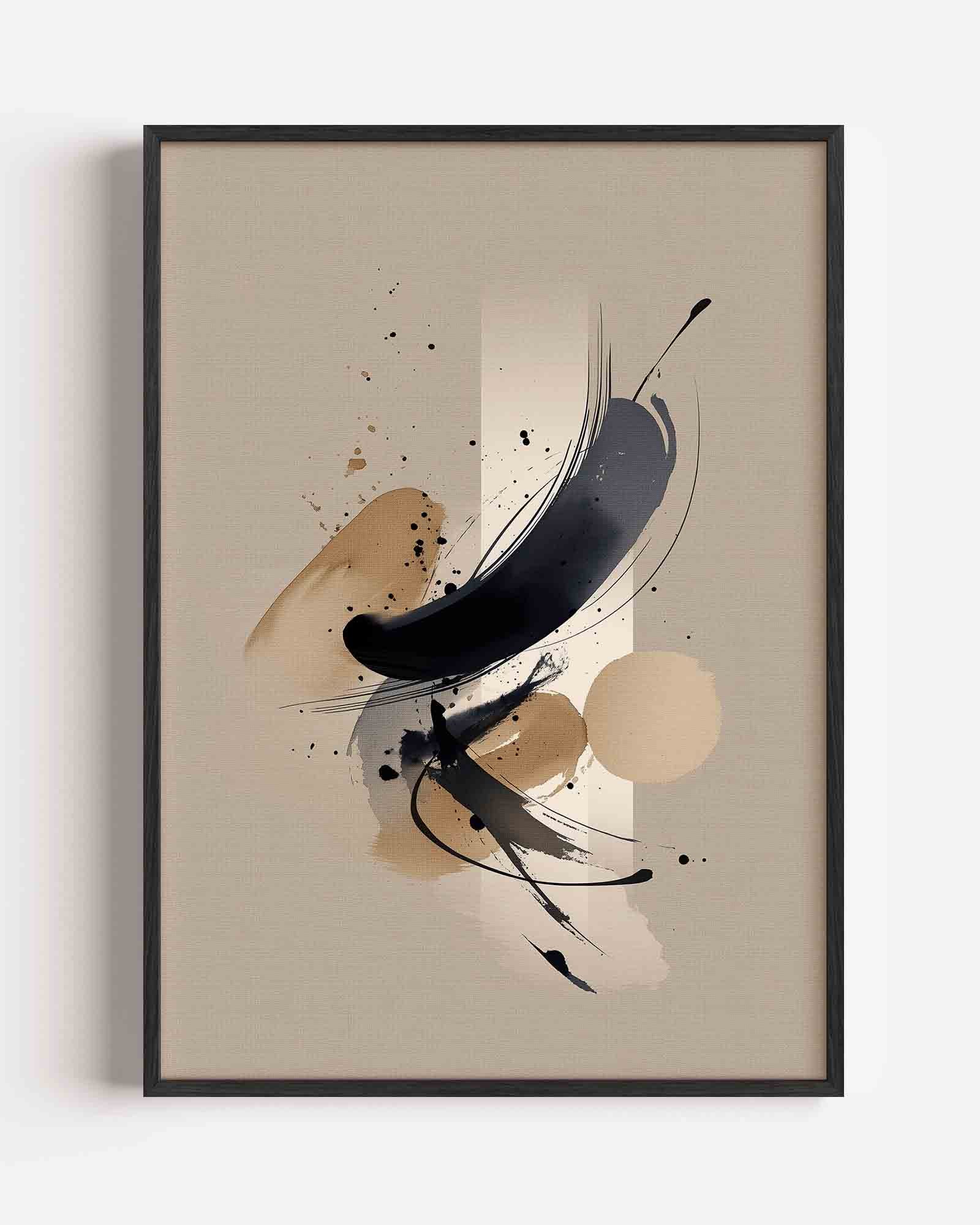 Abstracte vormen Poster