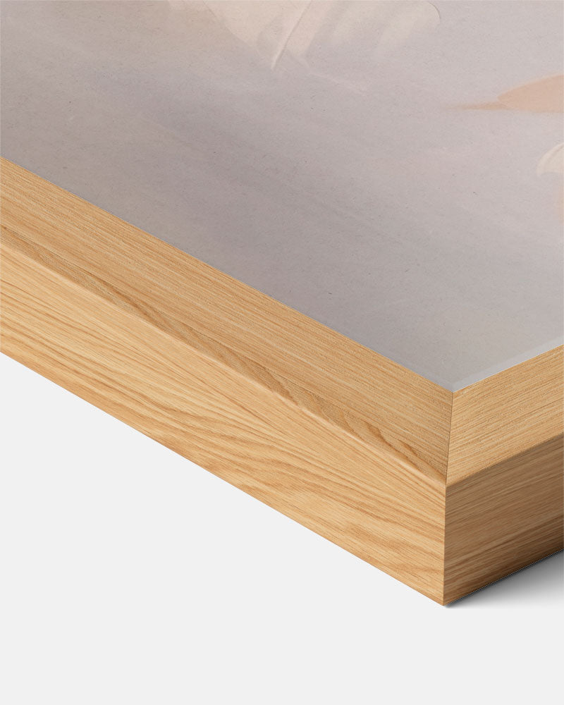 Bloemenpracht in Neutrale Tint Poster-WallArtistic