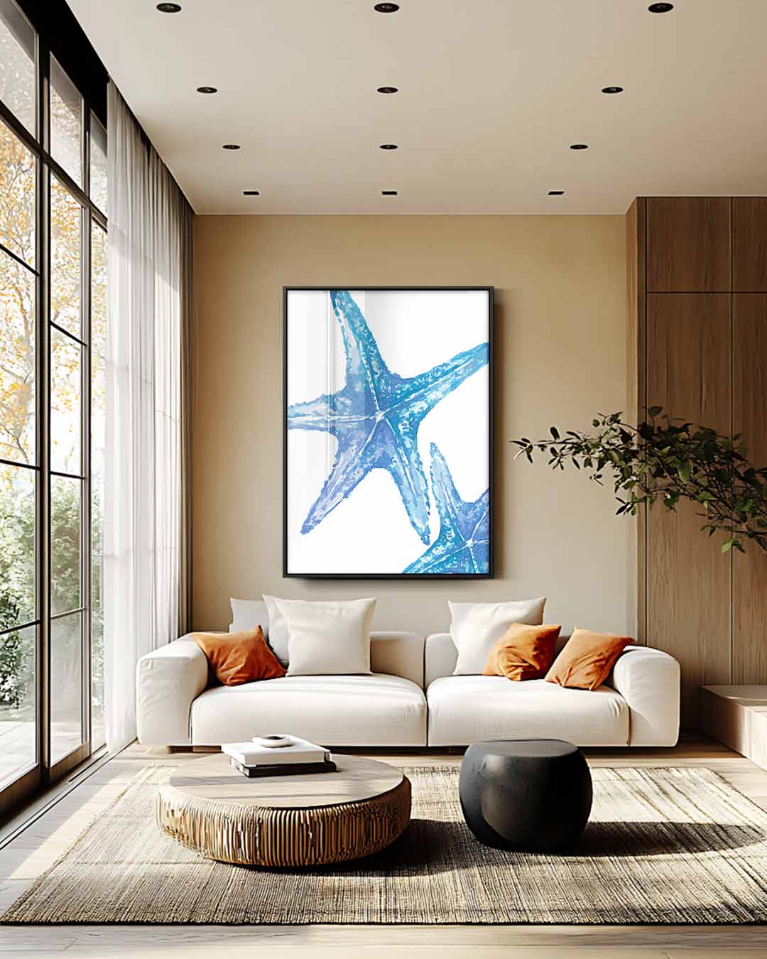 Abstract kunstwerk Kunstwerk-canvas-dibond-plexiglas-wanddecoratie-WallArtistic