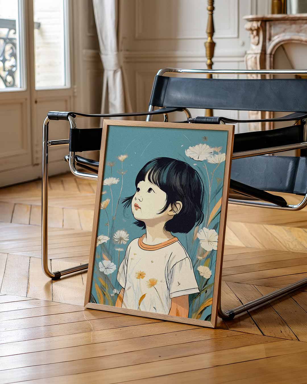 Dromerige Kinderblik Poster