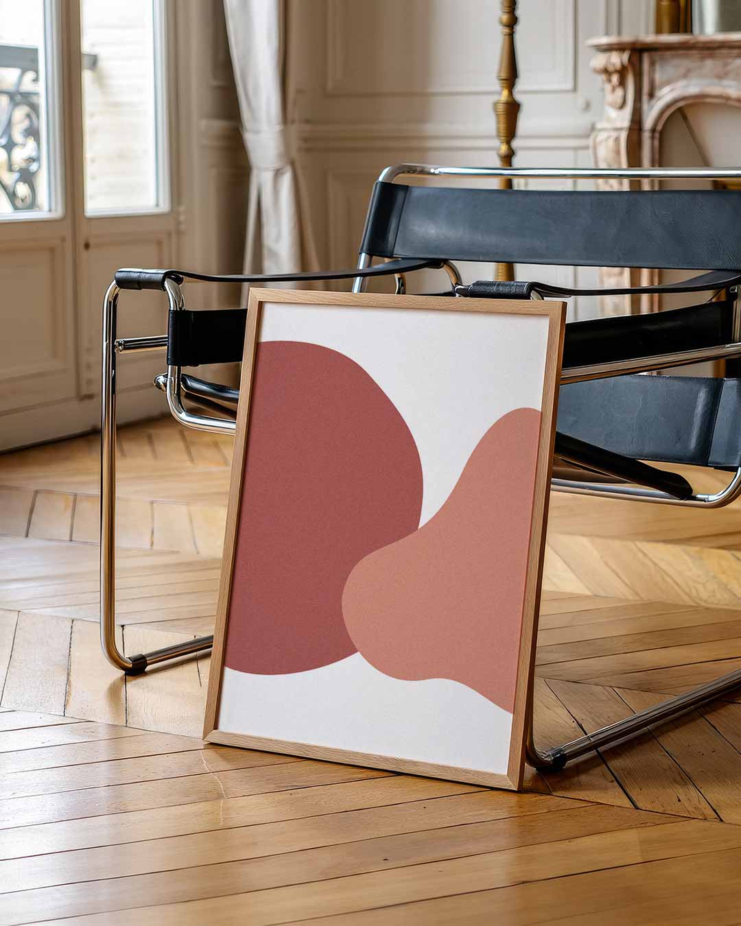 Organische Vormen Poster-WallArtistic