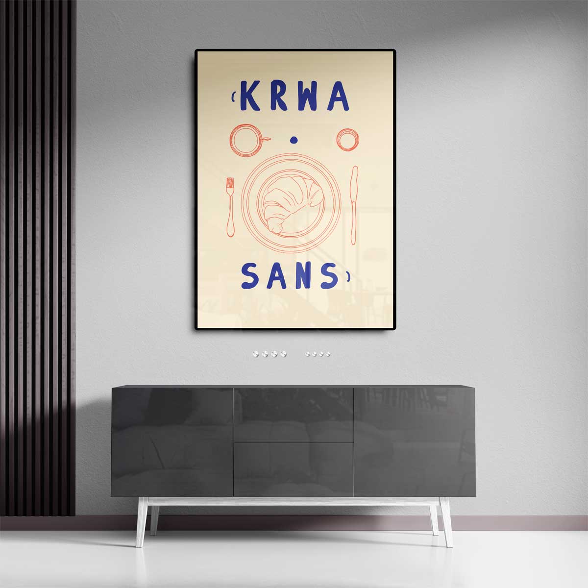 Ontbijt in Stijl Kunstwerk-canvas-dibond-plexiglas-wanddecoratie-WallArtistic
