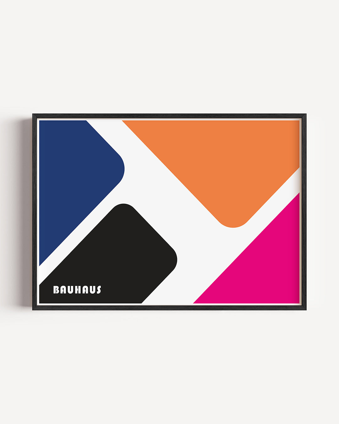 Vorm en kleurvlakken Poster