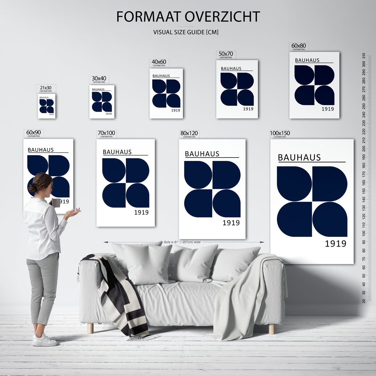 Vorm en balans Poster