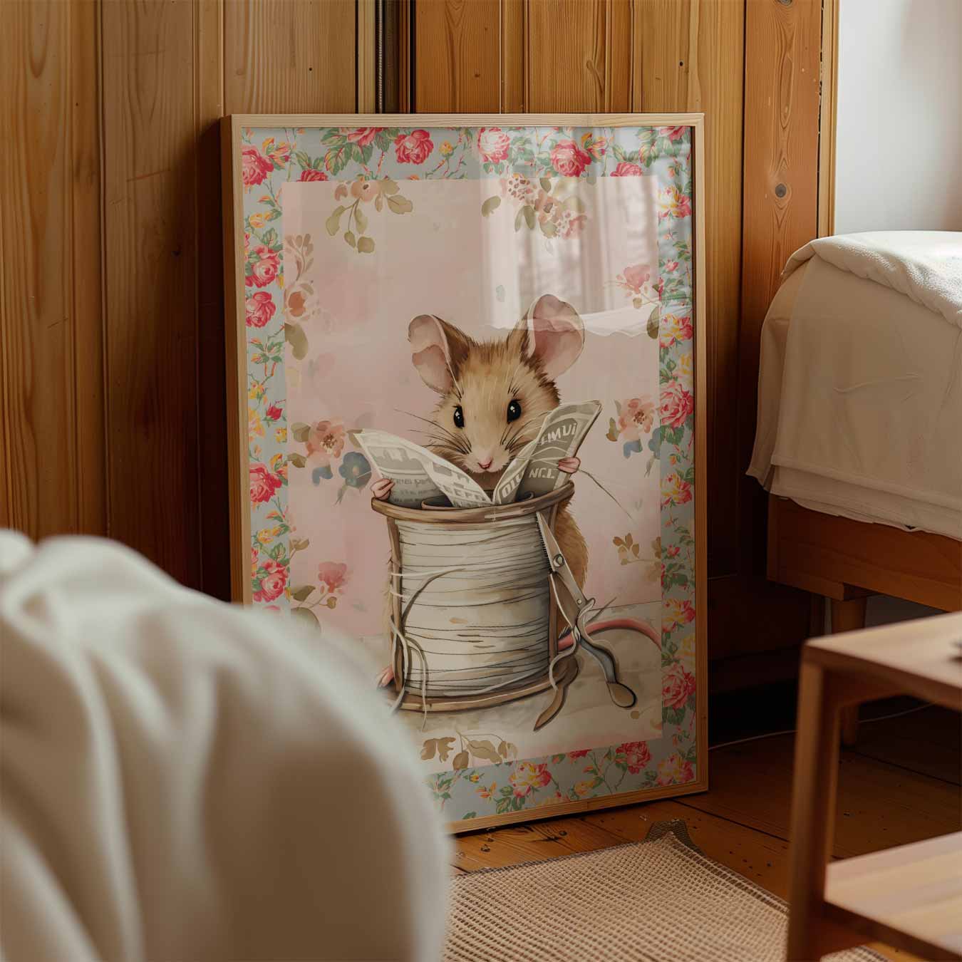 Schattige Muizenposter