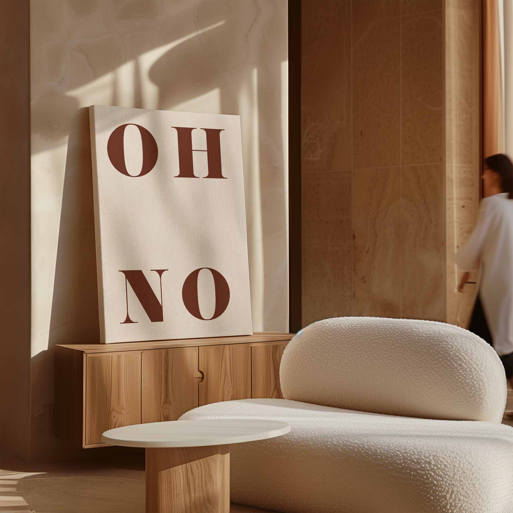 Oh No Poster