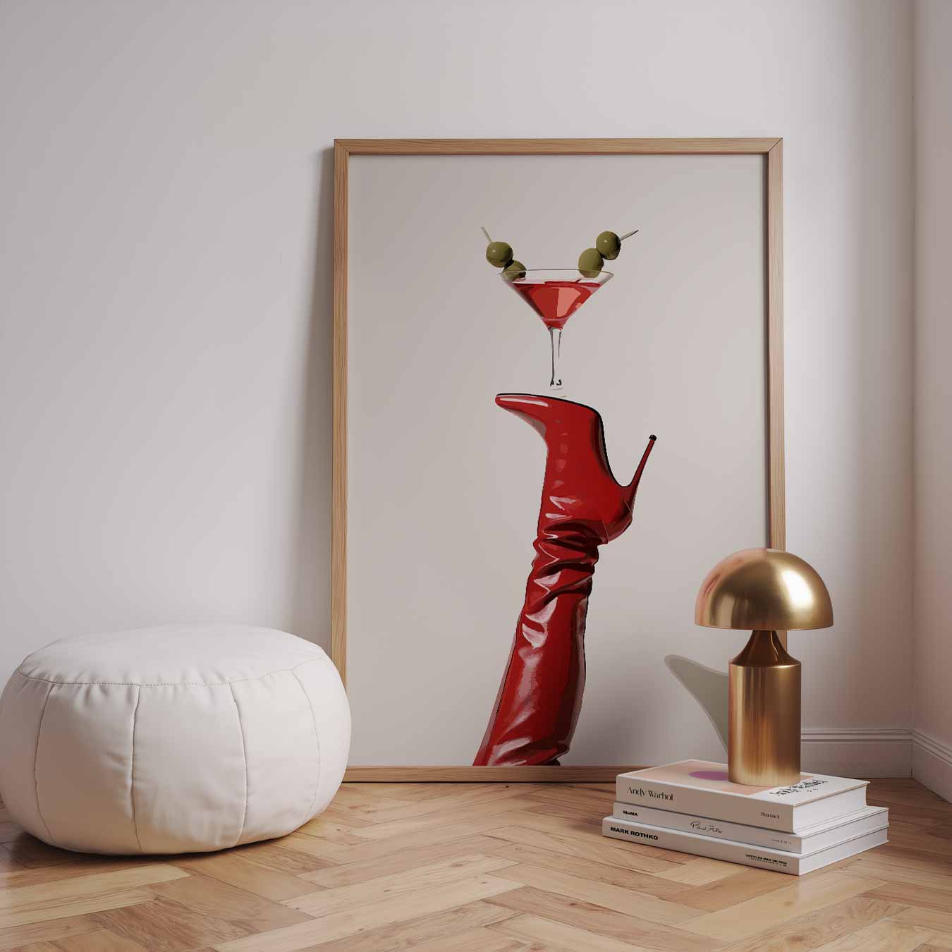 Stijlvol Cocktails & Hakjes Poster