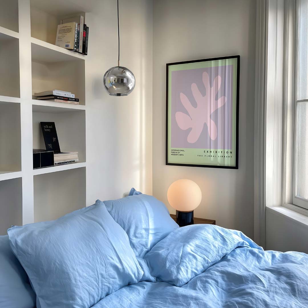 Moderne Bloemenpracht Poster-WallArtistic