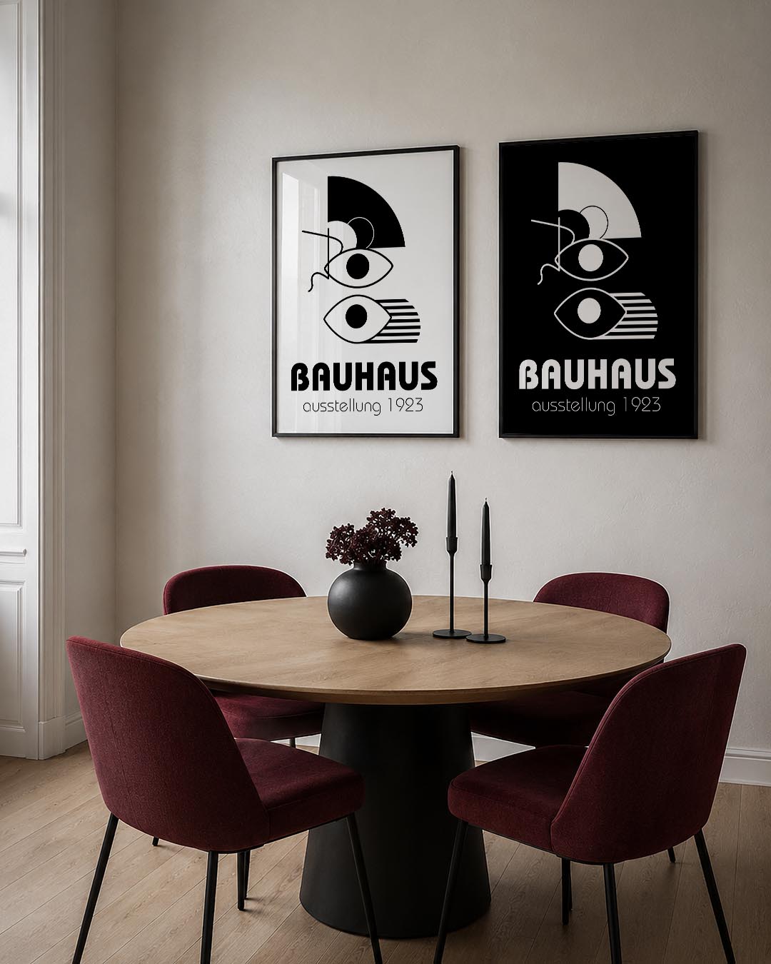 Vorm en lijnenspel Posterset
