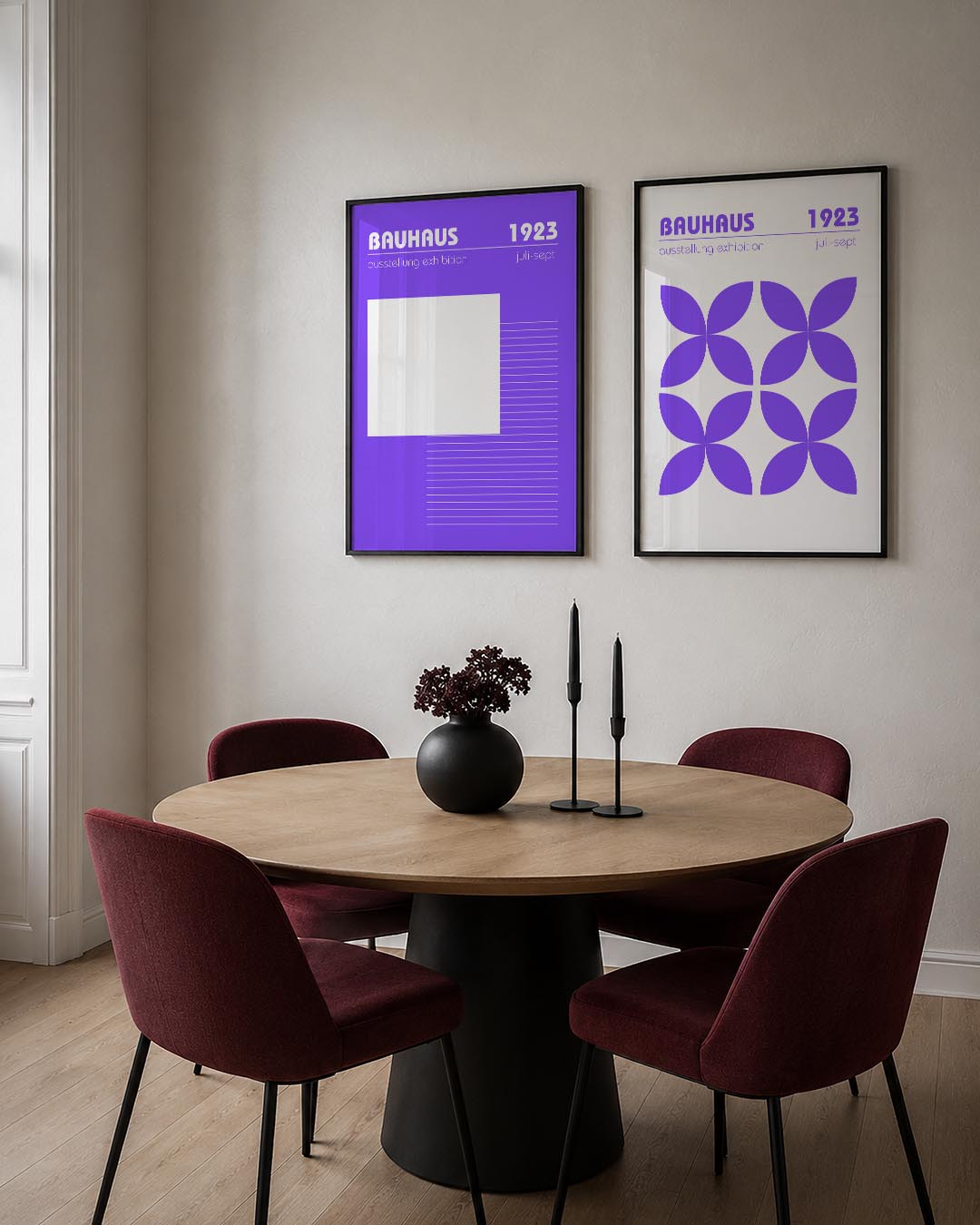 Lijnen en vlakken Posterset