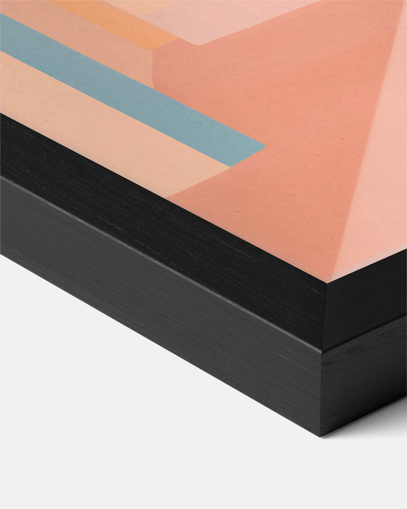 Stijlvolle Interieur Oase Poster-WallArtistic