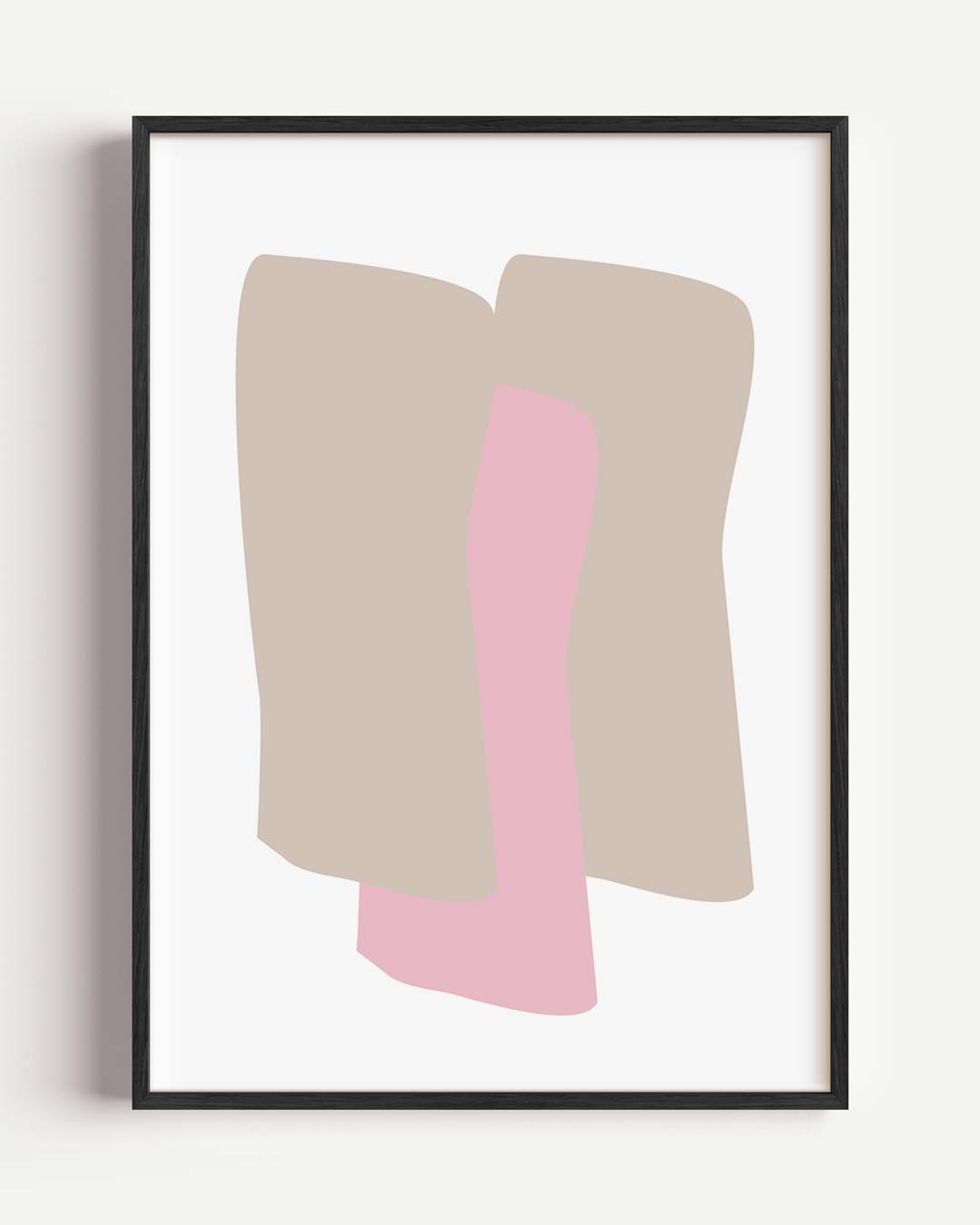 Abstracte Elegantie Poster